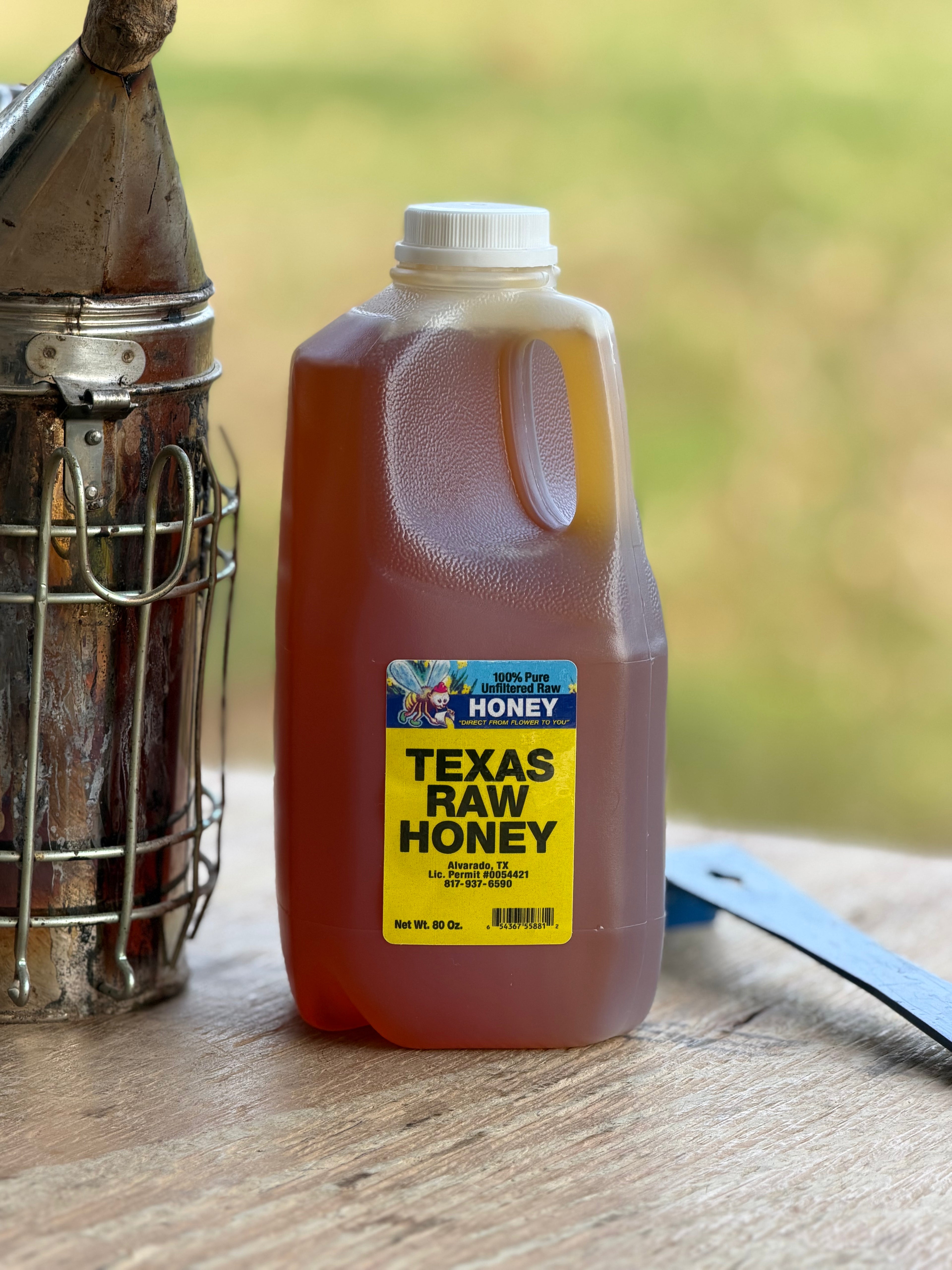 80oz Texas Raw Honey